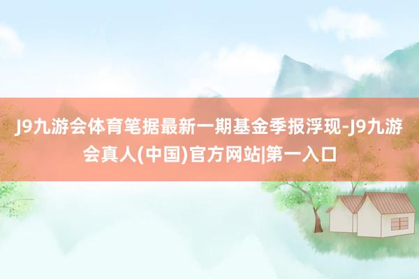 J9九游会体育笔据最新一期基金季报浮现-J9九游会真人(中国)官方网站|第一入口